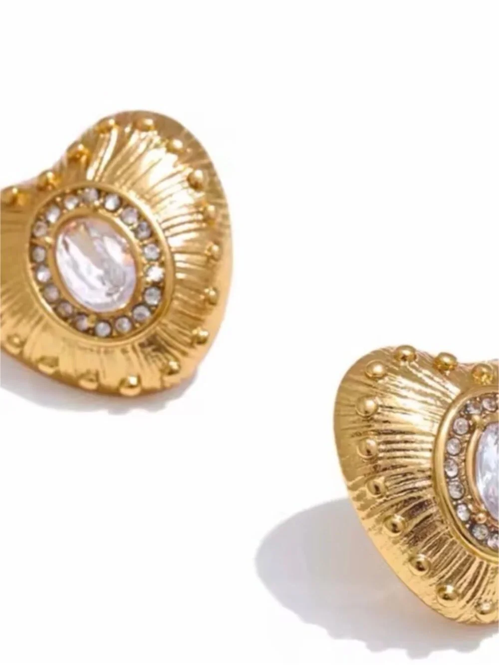 Anthropologie gold tone